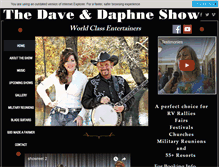 Tablet Screenshot of daveanddaphne.com